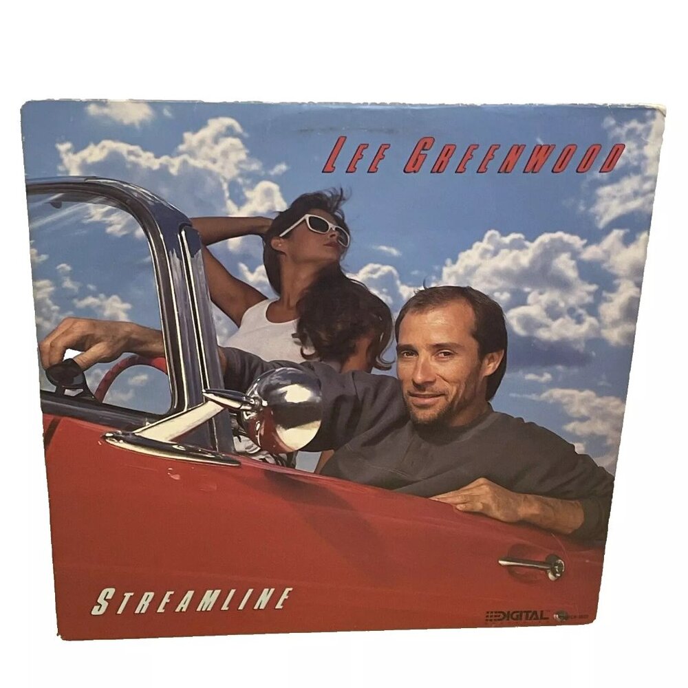 Lee Greenwood Streamline (Vinyl, 1985) MCA MCA-5622 VG+ LP Record Album